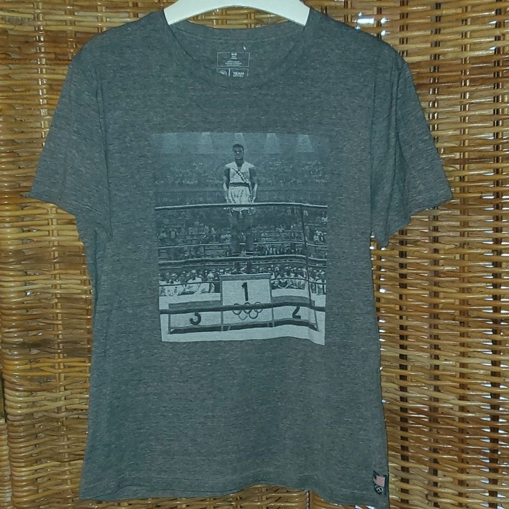 Muhammad Ali Cassius Clay Olympic Champion T Shirt M